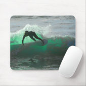 Eine Welle fangen Mousepad (Mit Mouse)