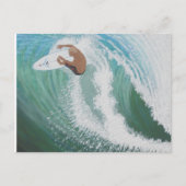 Eine Welle Postkarte (Vorderseite)