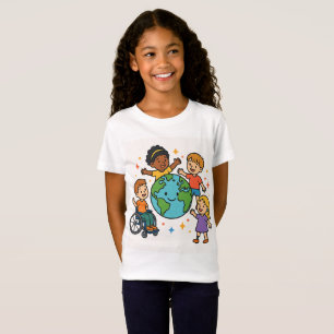 Eine Welt, alle Fähigkeiten T-Shirt