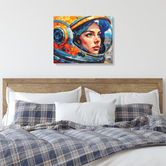 EINE WELT APART 20 LEINWANDDRUCK (Insitu (Schlafzimmer))