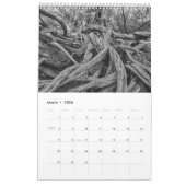 Eine Welt aus Schwarz und Weiß Kalender (Mär 2026)