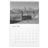 Eine Welt aus Schwarz und Weiß Kalender (Jan 2026)