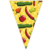 Eine Welt der Chili Paprikaschoten Banner (Zweite Fahne)