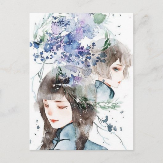 Eine Welt der Fantasie und Schönheit, Postkarte (Vorderseite)