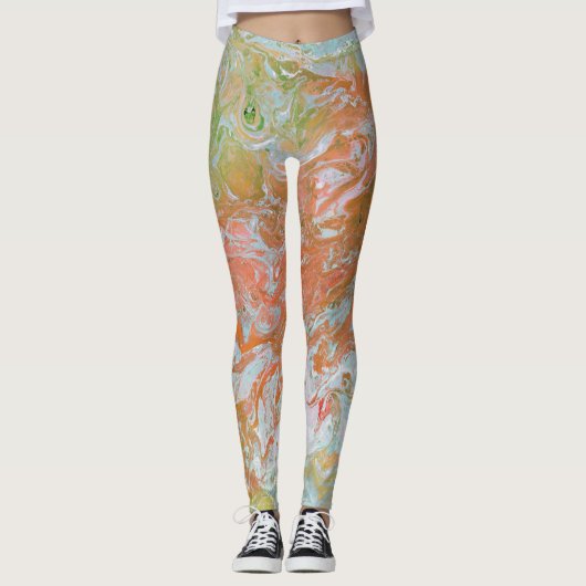 Eine Welt der Feuerpeitsche Leggings (Vorderseite)