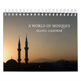 Eine Welt der muslimischen islamischen Mauer der M Kalender