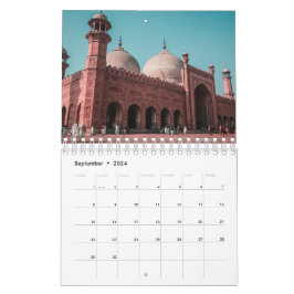 Eine Welt der muslimischen islamischen Mauer der M Kalender