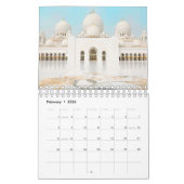 Eine Welt der muslimischen islamischen Mauer der M Kalender (Feb 2026)