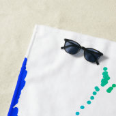 Eine Welt der Sonne Strandtuch (Beispiel)