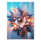 Eine Welt des Wunders beginnt mit der Vision Fotodruck (Vorne)