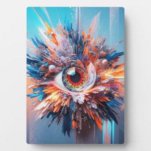Eine Welt des Wunders beginnt mit der Vision Fotoplatte