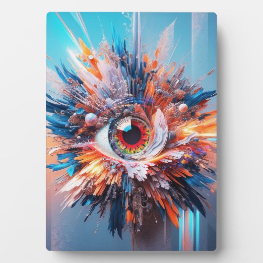 Eine Welt des Wunders beginnt mit der Vision Fotoplatte (Vorderseite)