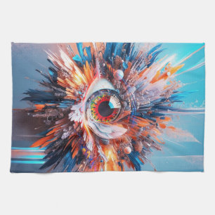 Eine Welt des Wunders beginnt mit der Vision Geschirrtuch