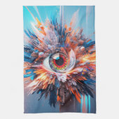 Eine Welt des Wunders beginnt mit der Vision Geschirrtuch (Vertikal)