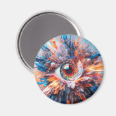 Eine Welt des Wunders beginnt mit der Vision Magnet (Vorderseite/Rückseite)
