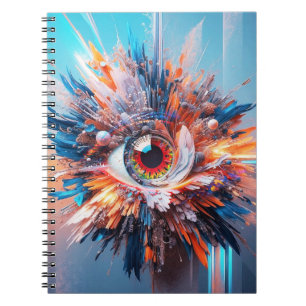 Eine Welt des Wunders beginnt mit der Vision Notizblock