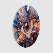 Eine Welt des Wunders beginnt mit der Vision Ornament (Vorderseite)