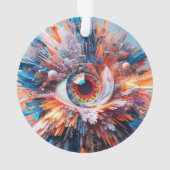 Eine Welt des Wunders beginnt mit der Vision Ornament (Rückseite)
