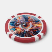Eine Welt des Wunders beginnt mit der Vision Pokerchips (Einzeln)