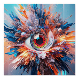 Eine Welt des Wunders beginnt mit der Vision Poster