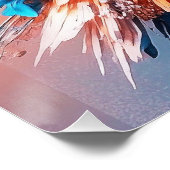 Eine Welt des Wunders beginnt mit der Vision Poster (Ecke)