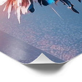 Eine Welt des Wunders beginnt mit der Vision Poster (Ecke)