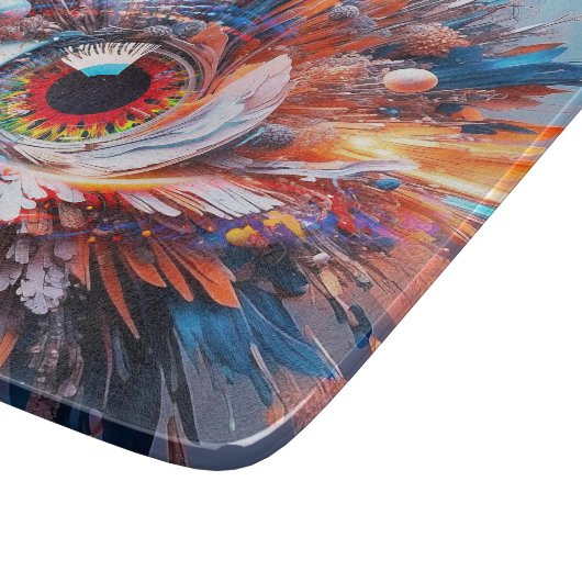 Eine Welt des Wunders beginnt mit der Vision Schneidebrett (Ecke)