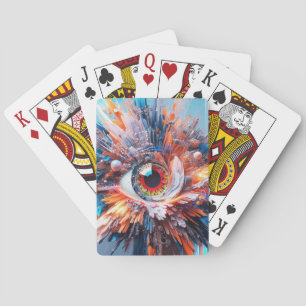 Eine Welt des Wunders beginnt mit der Vision Spielkarten