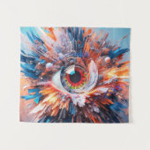 Eine Welt des Wunders beginnt mit der Vision Wandteppich (Vorderseite (Horizontal))