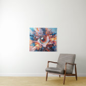 Eine Welt des Wunders beginnt mit der Vision Wandteppich (Beispiel (Horizontal))