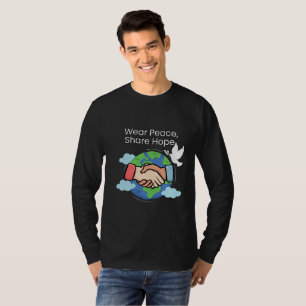 Eine Welt, ein Frieden, eine Hoffnung T-Shirt