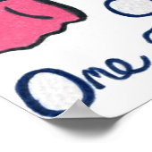 Eine Welt, ein multikulturelles Poster der Familie (Ecke)