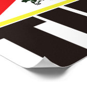 EINE WELT EIN TRAUM FREE TIBET POSTER (Ecke)