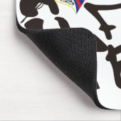 EINE WELT EINE FREIES TRAUMTIBET MOUSEPAD (Ecke)