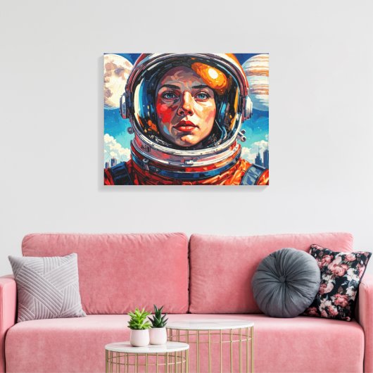 EINE WELT GETRENNT VON DIR 2 LEINWANDDRUCK (Insitu (Wohnzimmer))