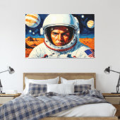 EINE WELT GETRENNT VON DIR 3 LEINWANDDRUCK (Insitu (Schlafzimmer))