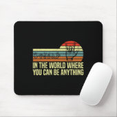 Eine Welt, in der man sich als "Awareness Deaf Sig Mousepad (Mit Mouse)