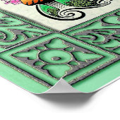 "Eine Welt in einem Sandkorn zu sehen" Poster (Ecke)