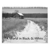 Eine Welt in Schwarzweiss Kalender (Titelbild)