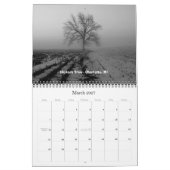 Eine Welt in Schwarzweiss Kalender (Mär 2027)