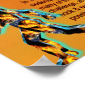 Eine Welt mit CRPS als ständiger Begleiter Poster (Ecke)