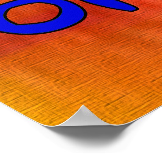 Eine Welt Poster (Ecke)