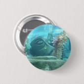 Eine Welt unter Wasser - Gesteinskultur Button (Vorne & Hinten)