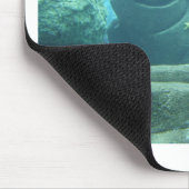 Eine Welt unter Wasser - Stone Statue Image Mousepad (Ecke)