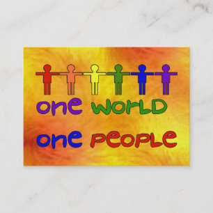 Eine Welt Visitenkarte