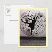 Eine Welt, wenn sie selbst ist Postkarte (Vorne/Hinten)