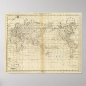 Eine Weltkarte Poster (Vorne)