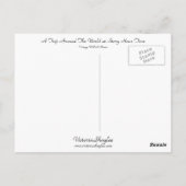 Eine Weltreise zur Story Hour Time Postkarte (Rückseite)
