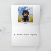 Eine wenig Liebe Karte (Innenseite)