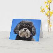 Eine wenig Liebe Karte (Gelbe Blume)